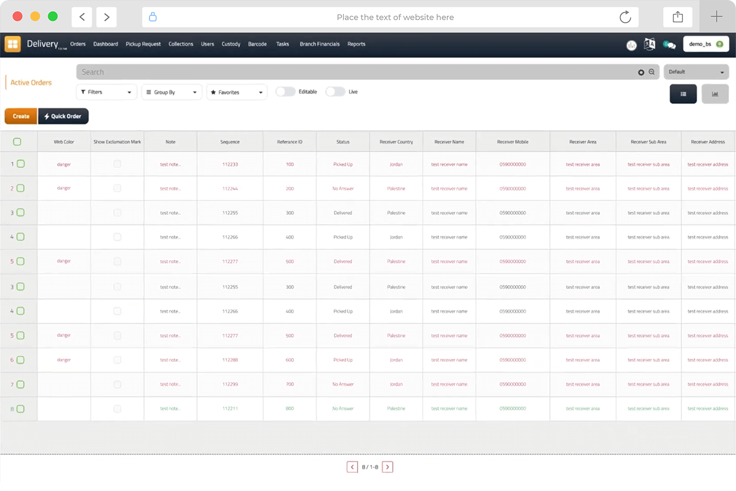 Fast Proof of Delivery Function